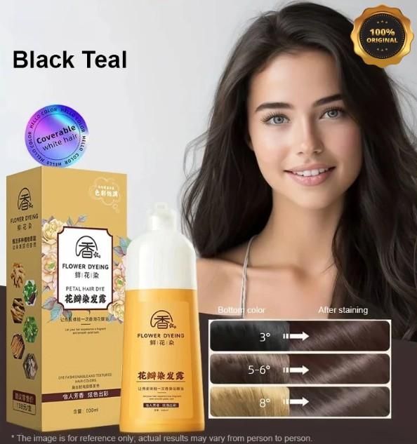 Japanese Petal Rose Hair Dye Shampoo 200ml