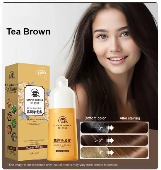 Japanese Petal Rose Hair Dye Shampoo 200ml